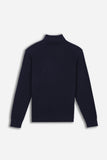 MAGLIA DOLCEVITA LAVORATA BLEU