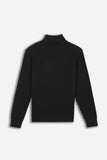 MAGLIA DOLCEVITA LAVORATA NERO