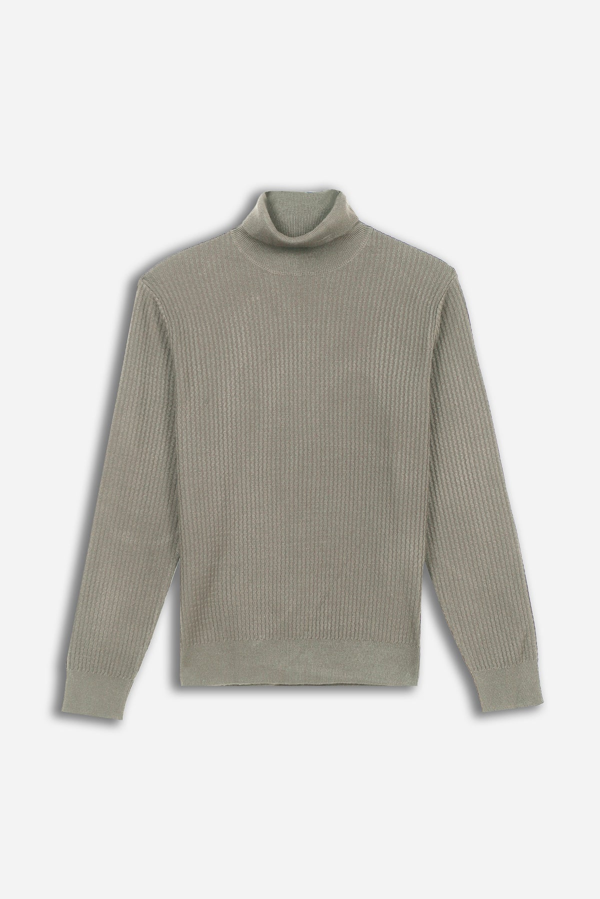 MAGLIA DOLCEVITA LAVORATA TORTORA