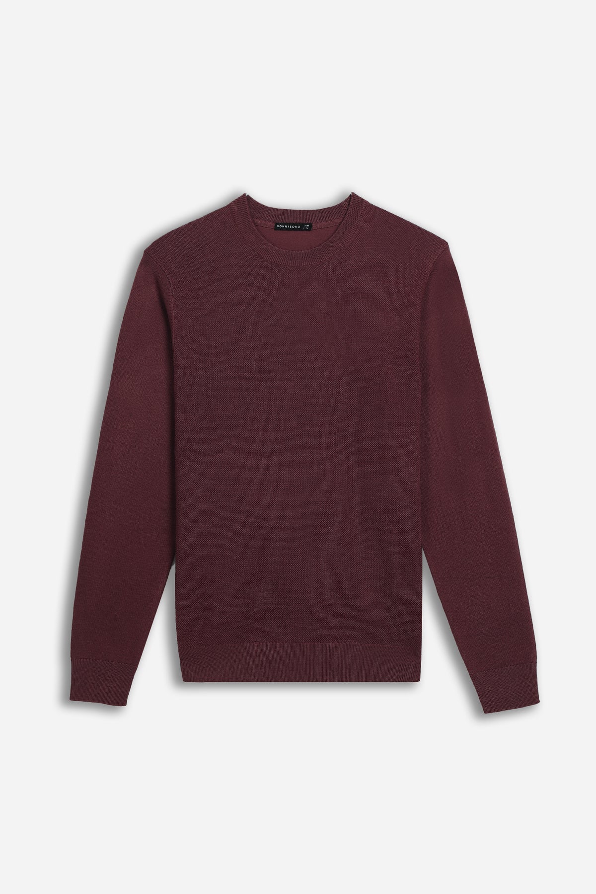 MAGLIA GIROCOLLO LAVORATA VINACCIA