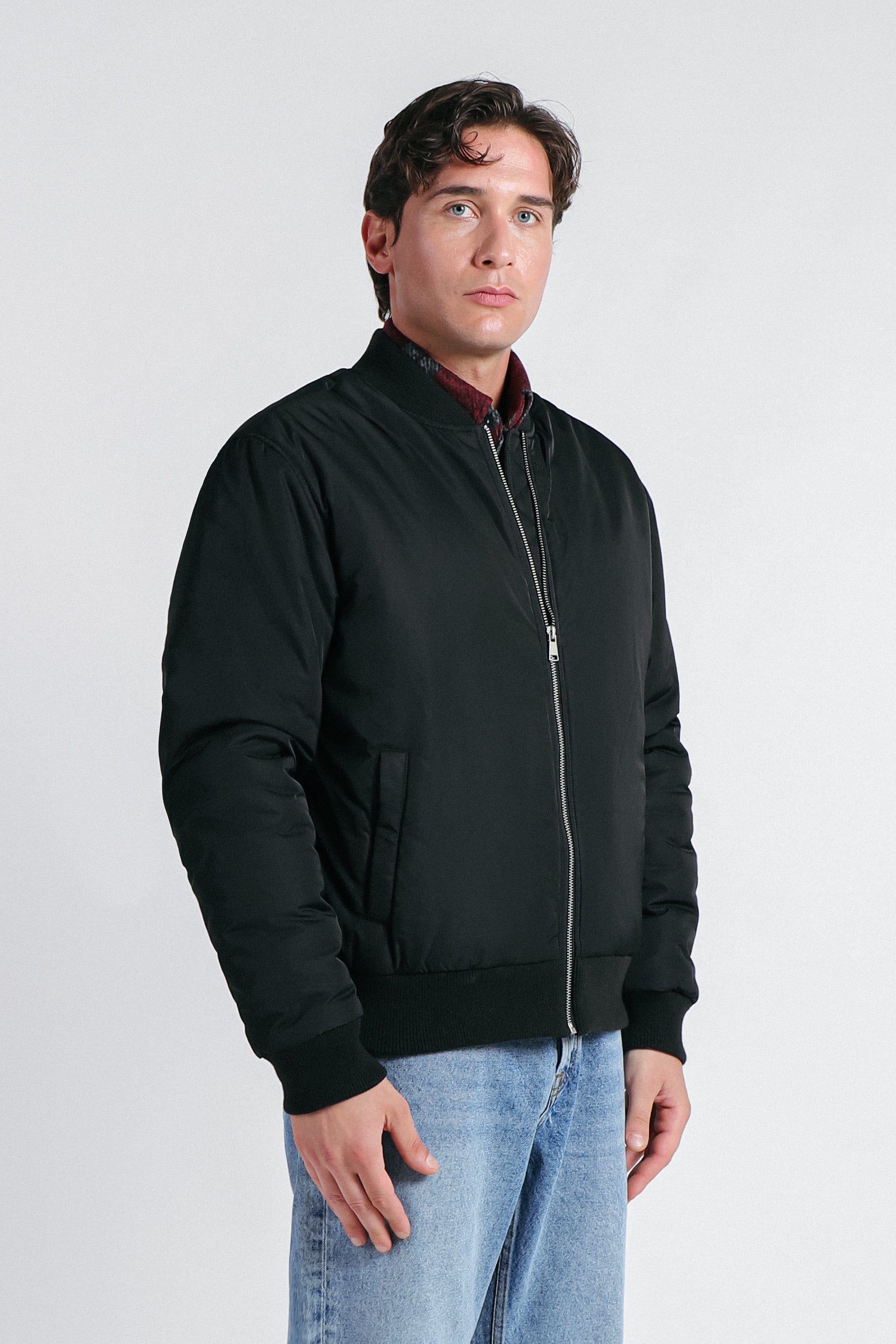 GIUBBOTTO BOMBER NERO