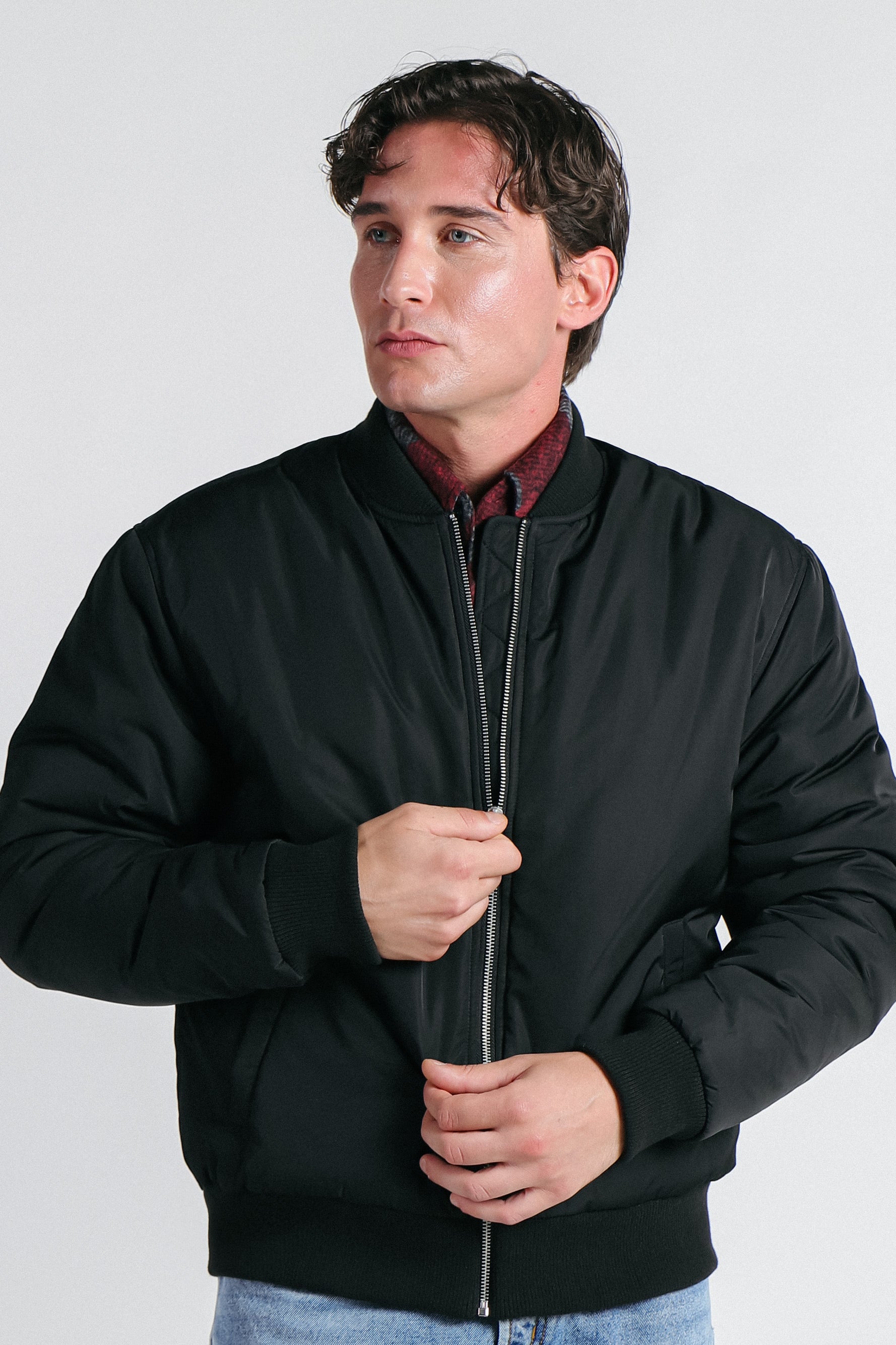 GIUBBOTTO BOMBER NERO