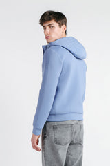 GIUBBOTTO DOPPIO TESSUTO CON CAPPUCCIO AVION