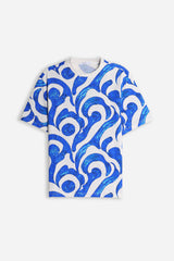 T-SHIRT GIROCOLLO FANTASIA F ROYAL