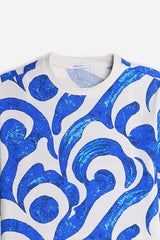 T-SHIRT GIROCOLLO FANTASIA F ROYAL
