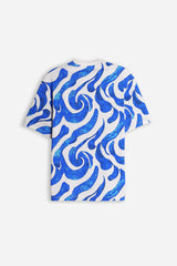 T-SHIRT GIROCOLLO FANTASIA F ROYAL