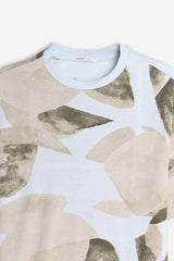 T-SHIRT GIROCOLLO FANTASIA F CIELO