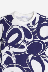 T-SHIRT GIROCOLLO FANTASIA F BLUETTE