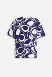T-SHIRT GIROCOLLO FANTASIA F BLUETTE