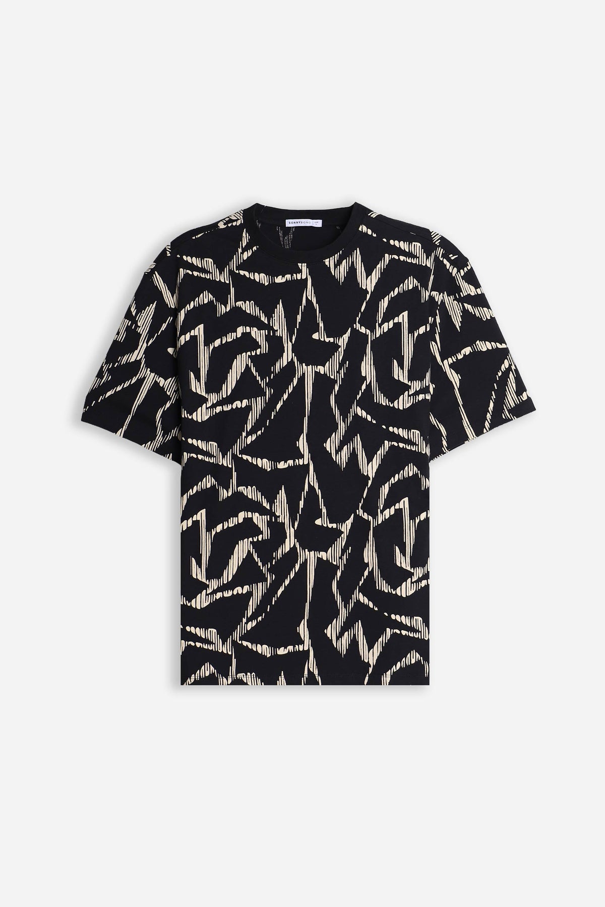 T-SHIRT GIROCOLLO FANTASIA F MORO