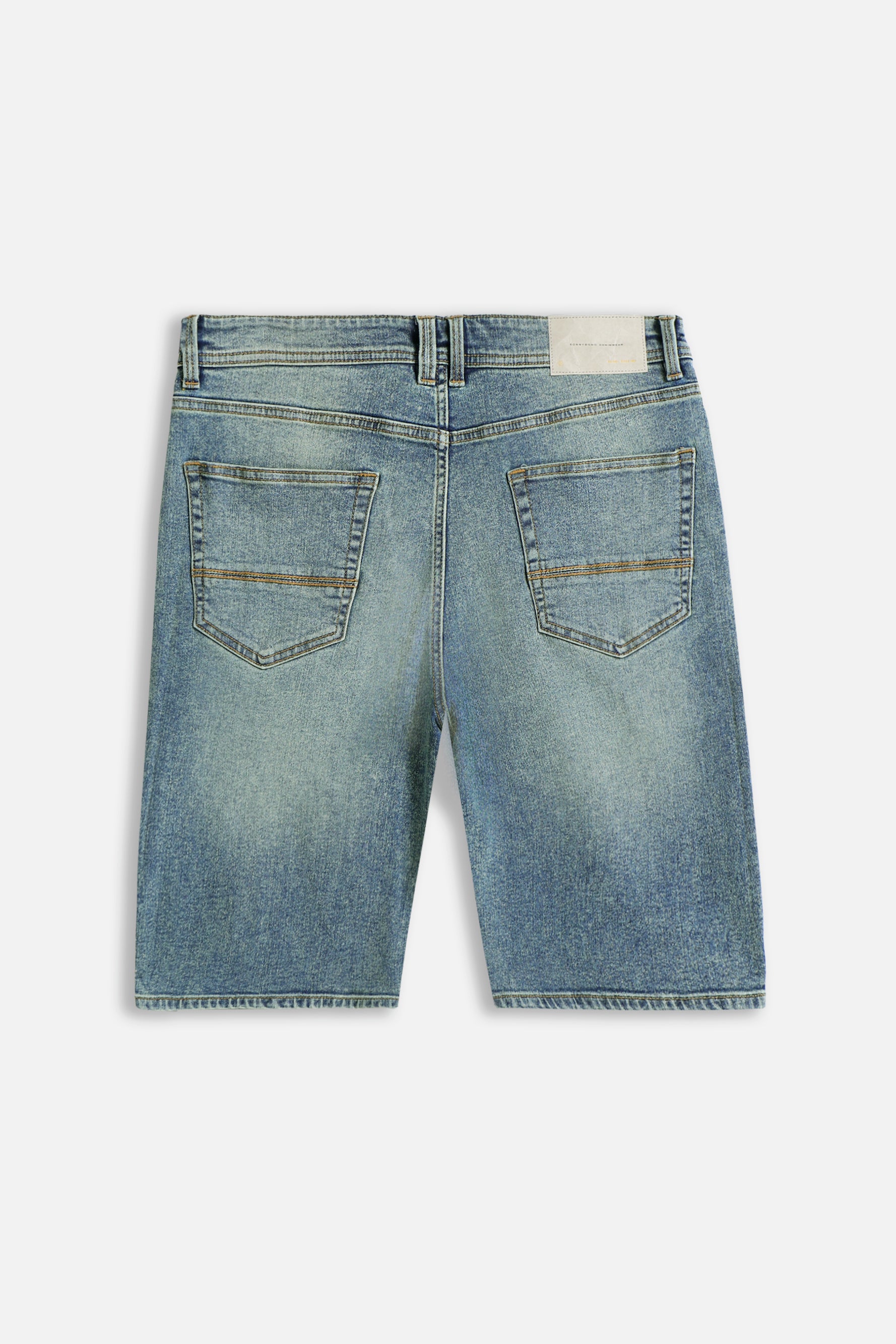 BERMUDA DENIM 5 TASCHE POLVERE