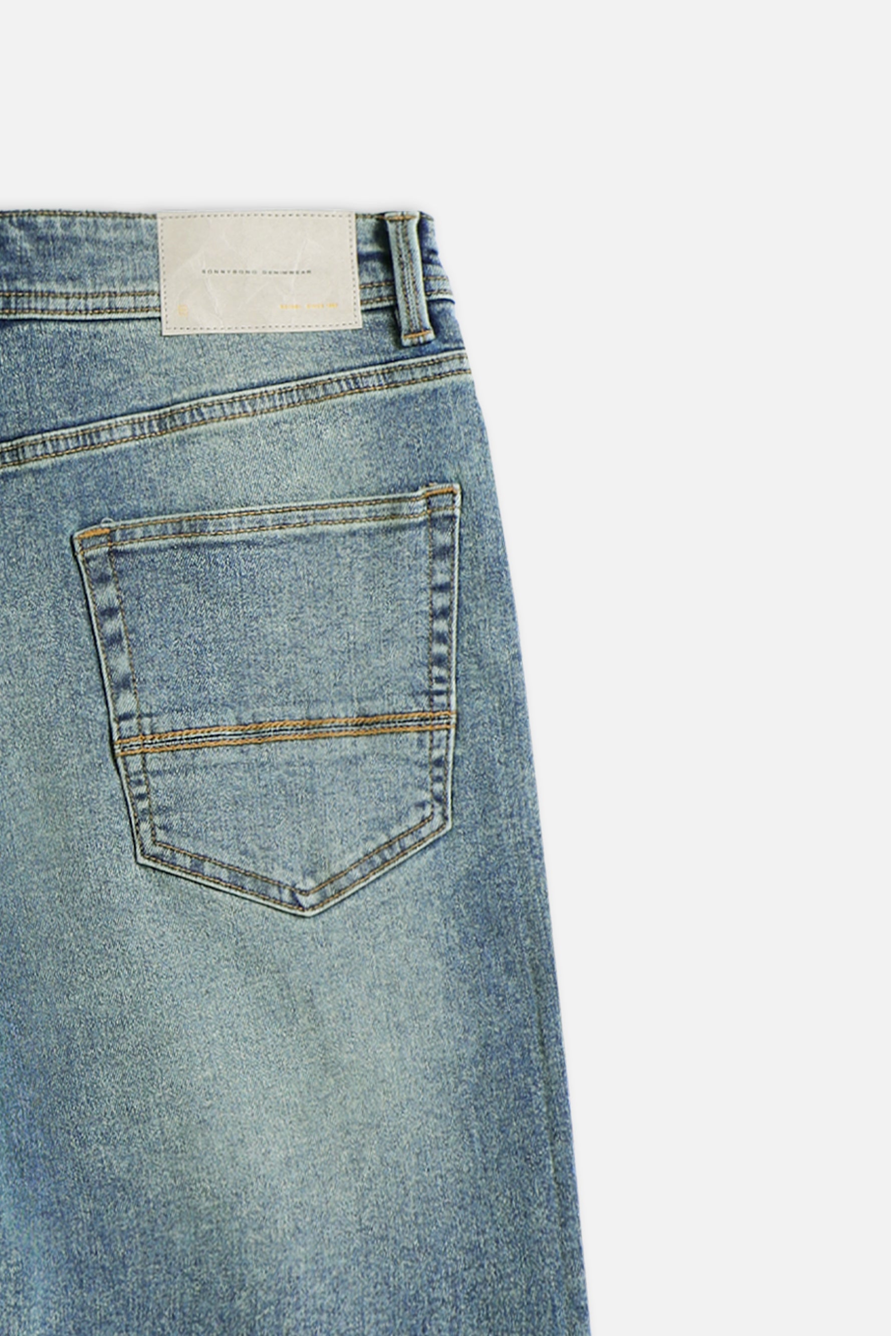 BERMUDA DENIM 5 TASCHE POLVERE