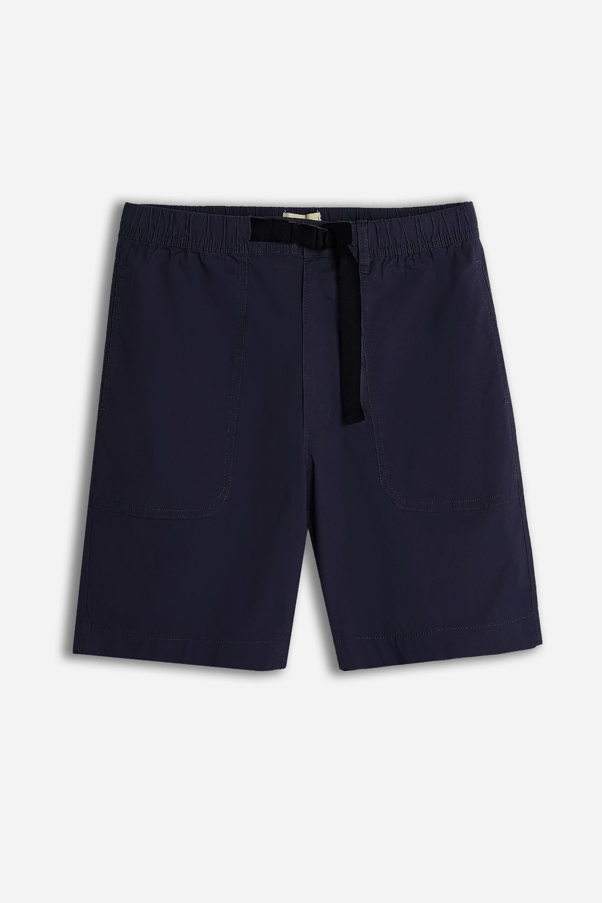 BERMUDA CON ELASTICO E CINTURA BLEU