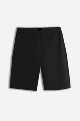BERMUDA CON ELASTICO E CINTURA NERO