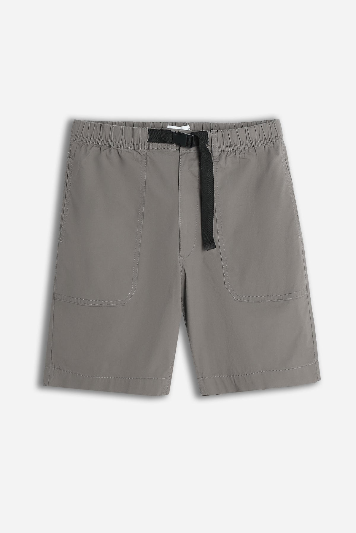BERMUDA CON ELASTICO E CINTURA SASSO