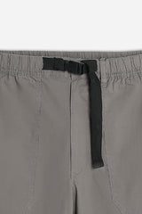 BERMUDA CON ELASTICO E CINTURA SASSO