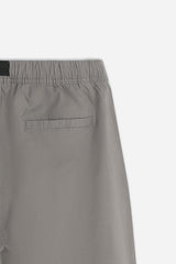 BERMUDA CON ELASTICO E CINTURA SASSO