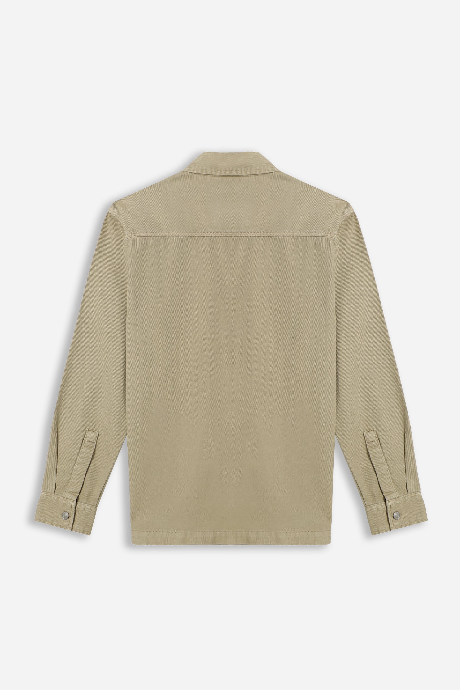 OVERSHIRT IN COTONE BEIGE