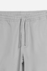 PANTALONE JOGGER CON ELASTICO IN VITA GRIGIO CHIARO