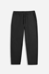 PANTALONE JOGGER CON ELASTICO IN VITA NERO