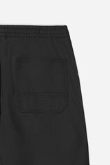 PANTALONE JOGGER CON ELASTICO IN VITA NERO