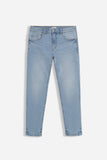 DENIM SLIM FIT CELESTE
