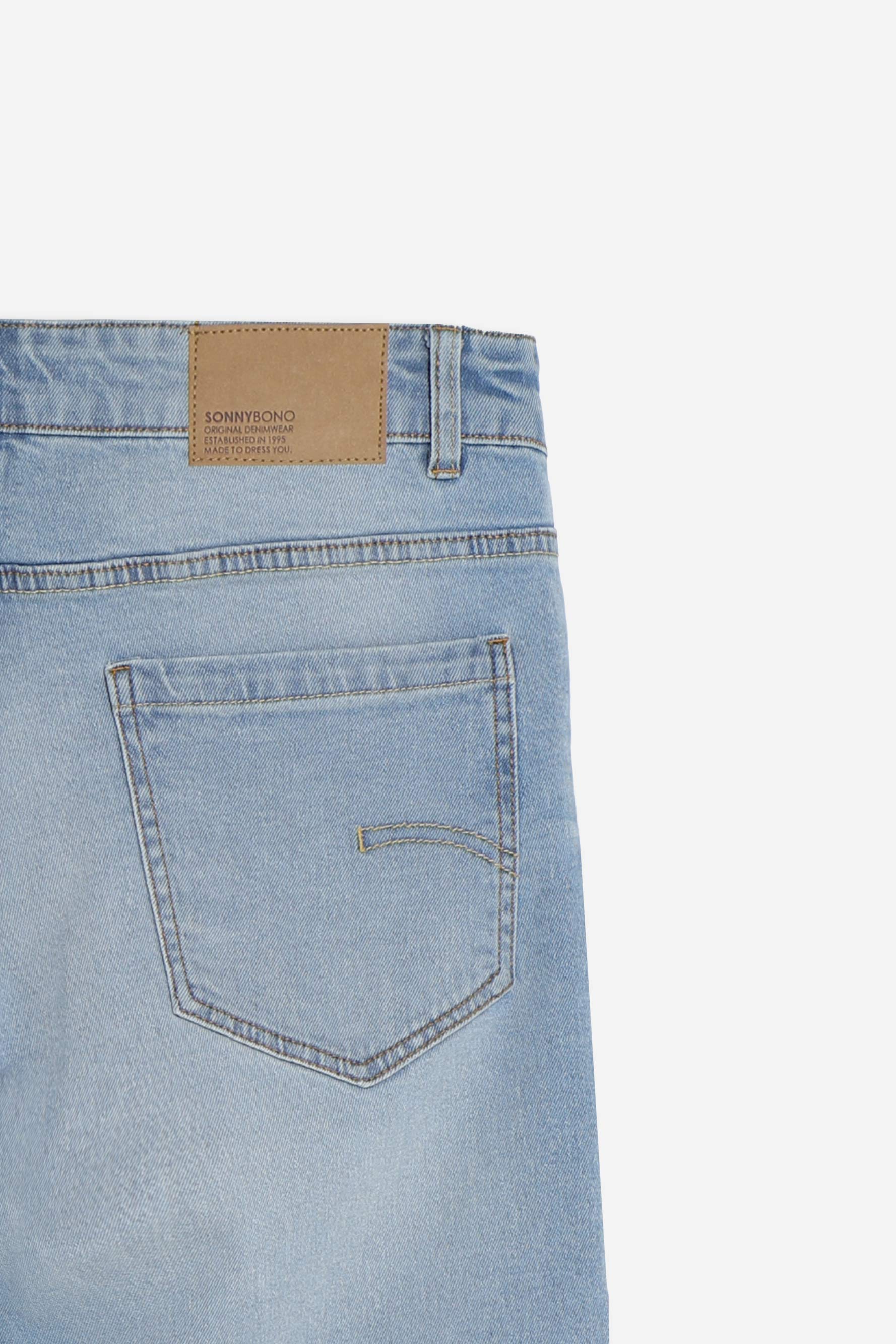 DENIM SLIM FIT CELESTE