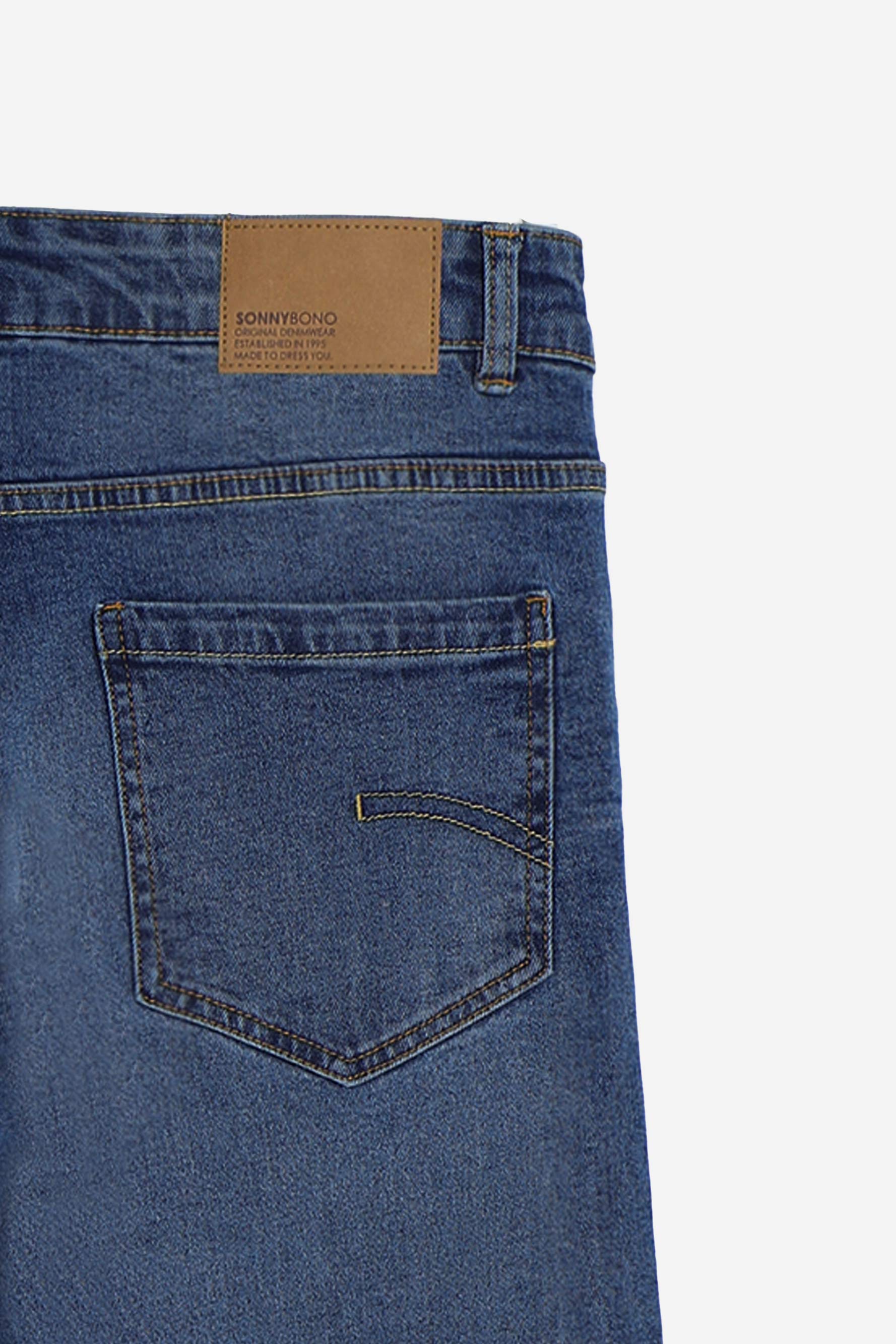 DENIM SLIM FIT BLEU