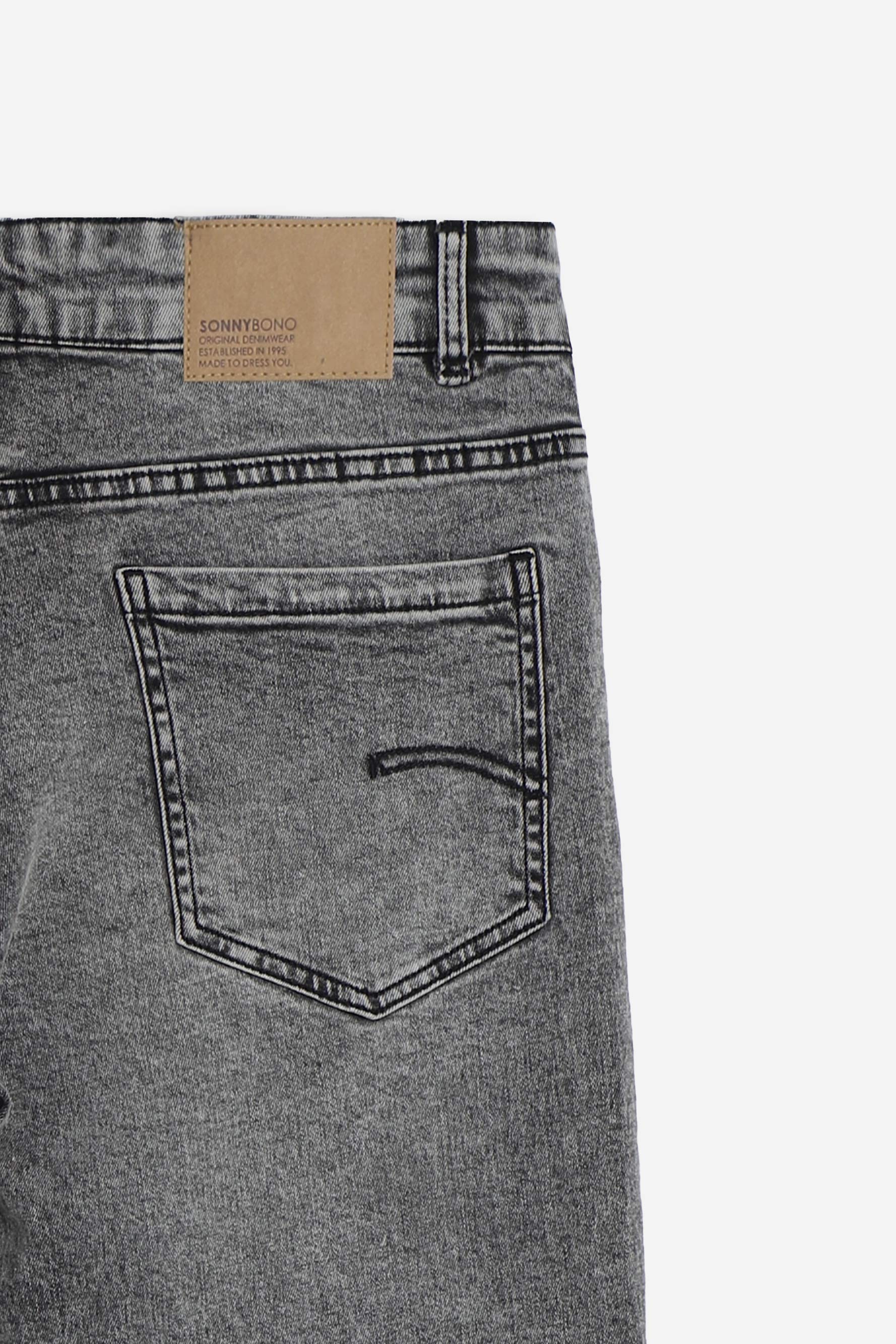DENIM SLIM FIT GRIGIO
