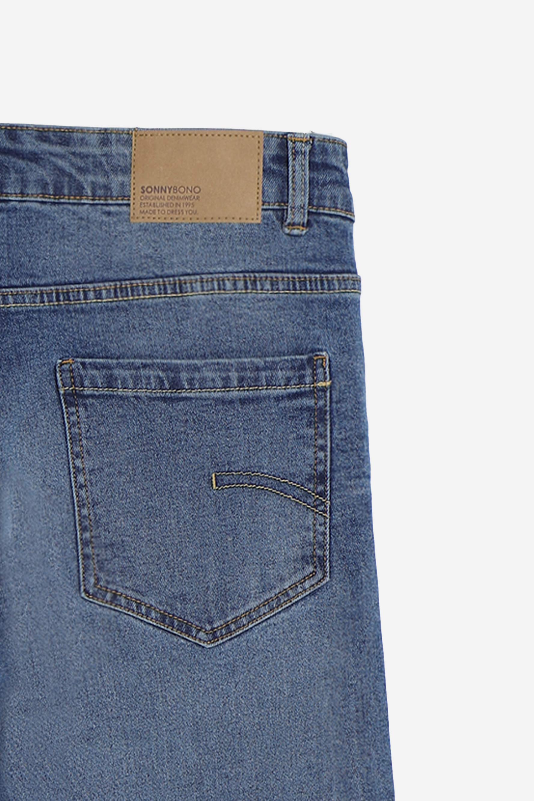 DENIM SLIM FIT INDACO