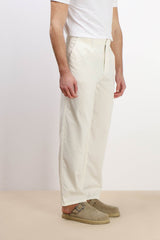 PANTALONE CHINO DOPPIA PENCE GESSO