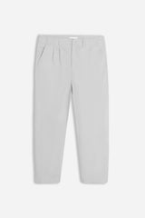 PANTALONE CHINO DOPPIA PENCE GRIGIO GHIACCIO