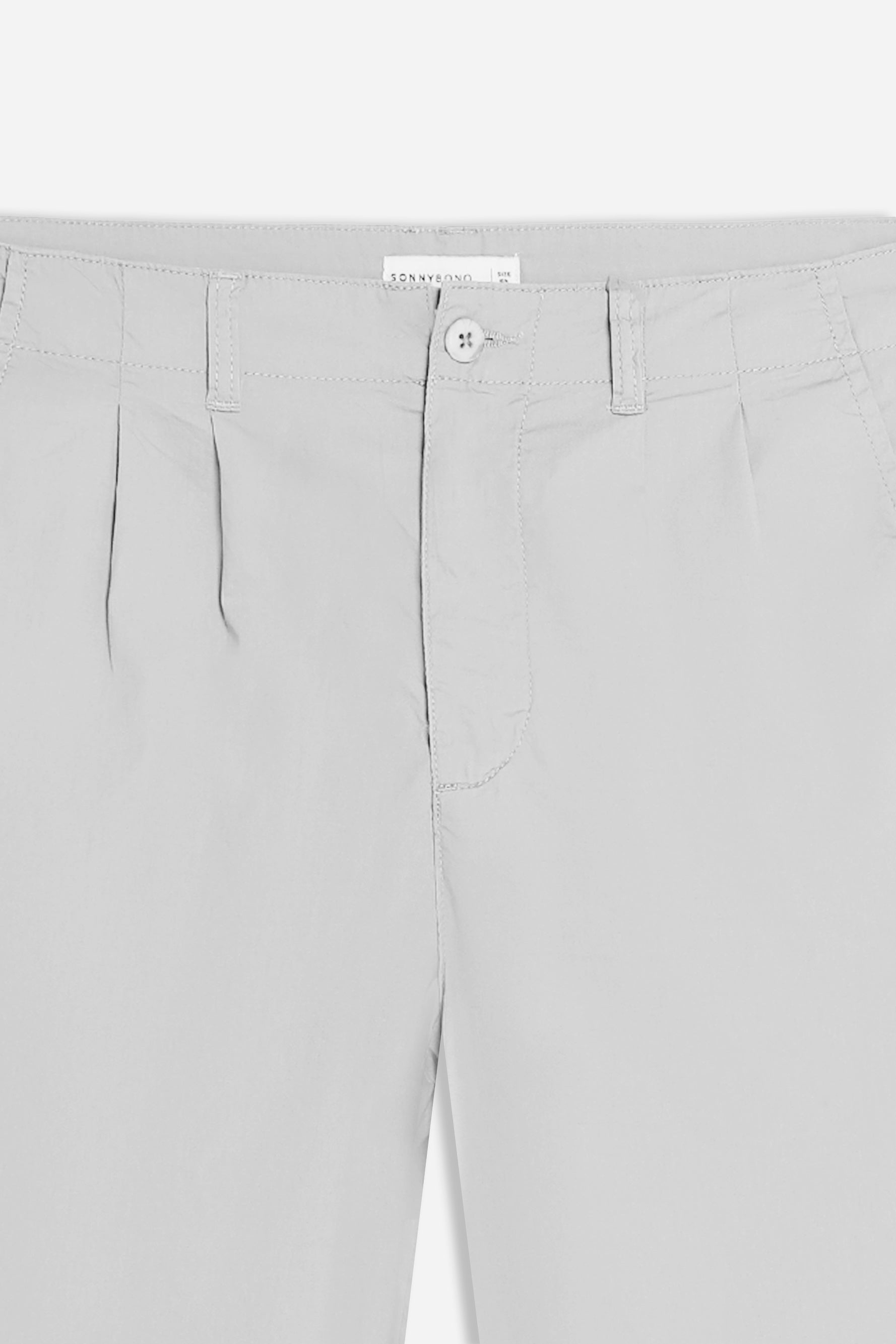 PANTALONE CHINO DOPPIA PENCE GRIGIO GHIACCIO