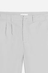 PANTALONE CHINO DOPPIA PENCE GRIGIO GHIACCIO
