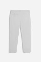PANTALONE CHINO DOPPIA PENCE GRIGIO GHIACCIO