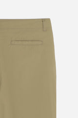 PANTALONE CHINO DOPPIA PENCE KAKI