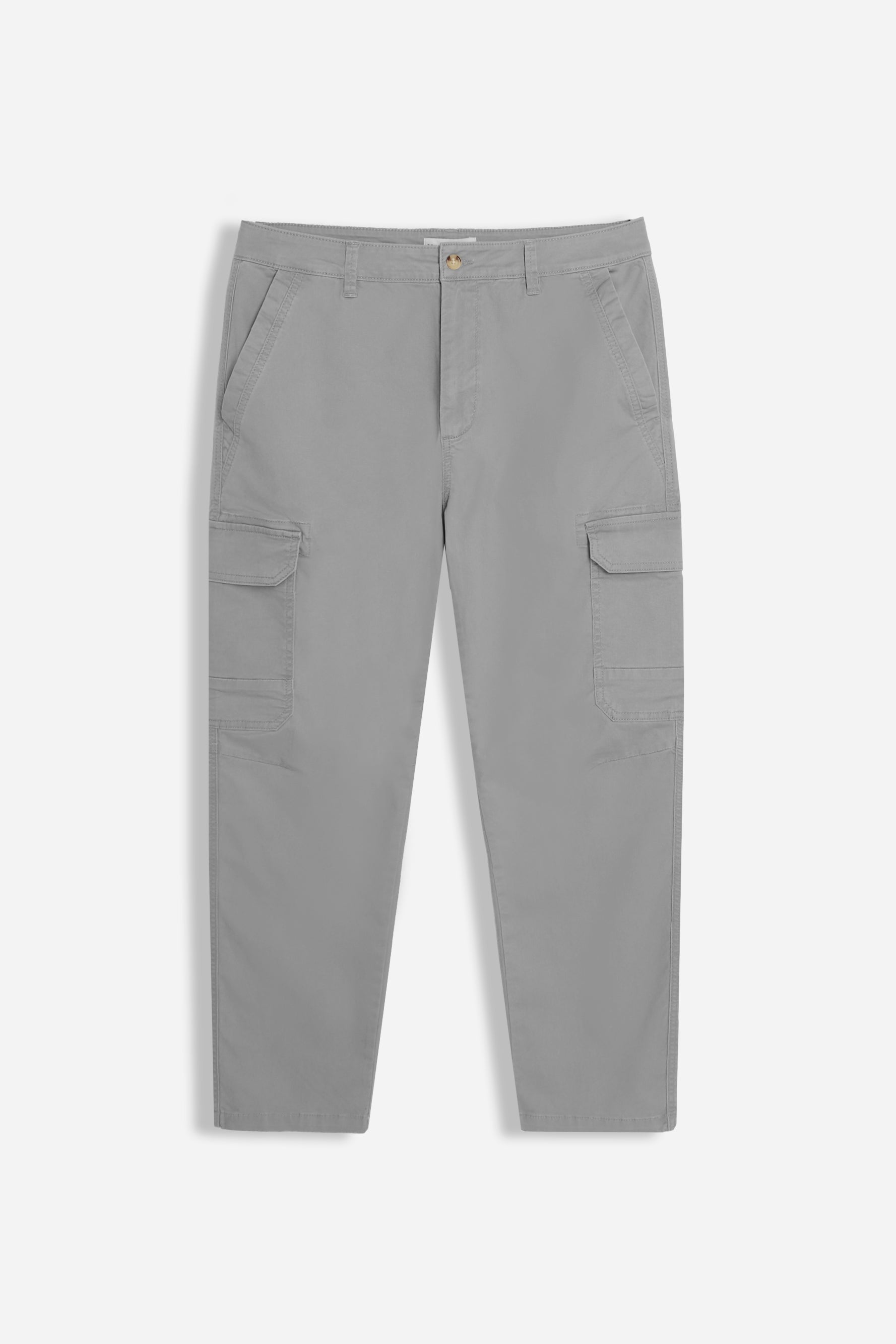 PANTALONE CON TASCONI LATERALI GRIGIO
