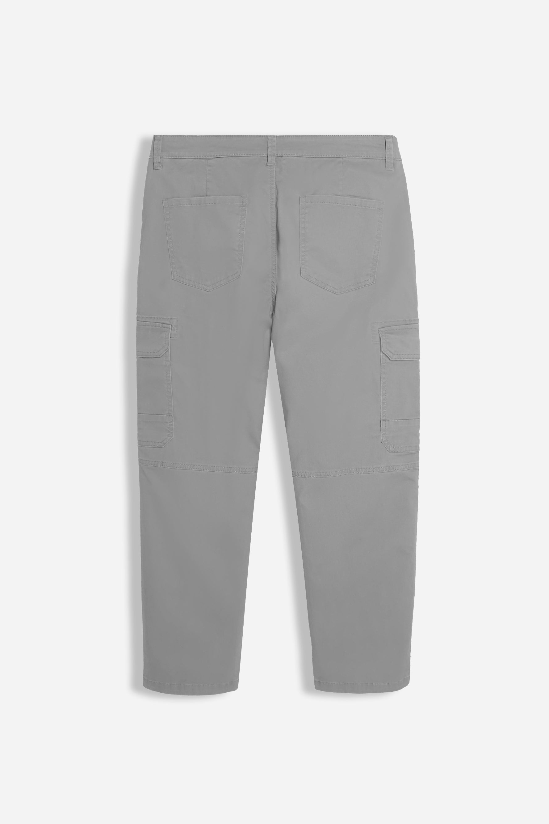 PANTALONE CON TASCONI LATERALI GRIGIO
