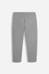 PANTALONE CON TASCONI LATERALI GRIGIO
