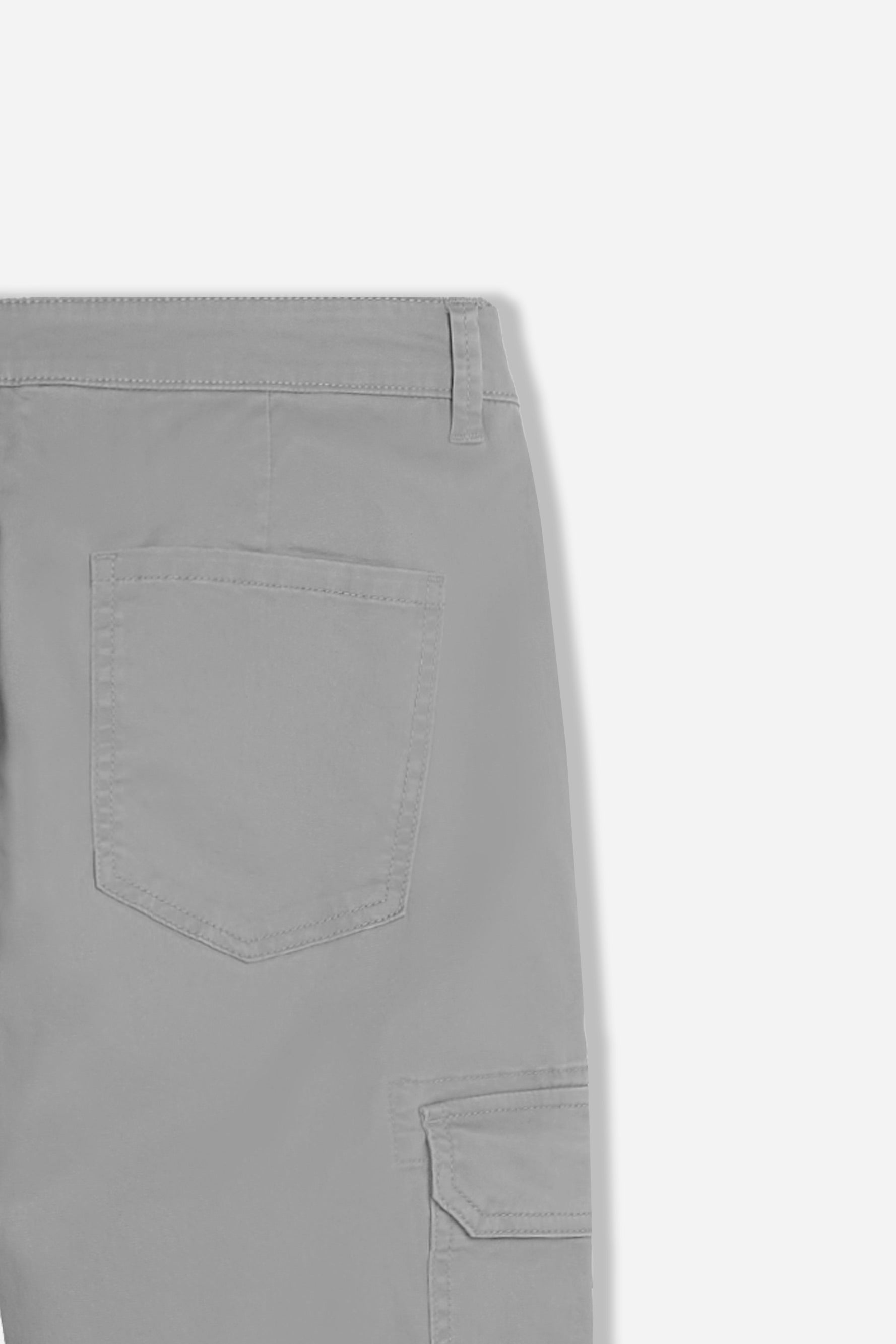 PANTALONE CON TASCONI LATERALI GRIGIO - Sonnybono
