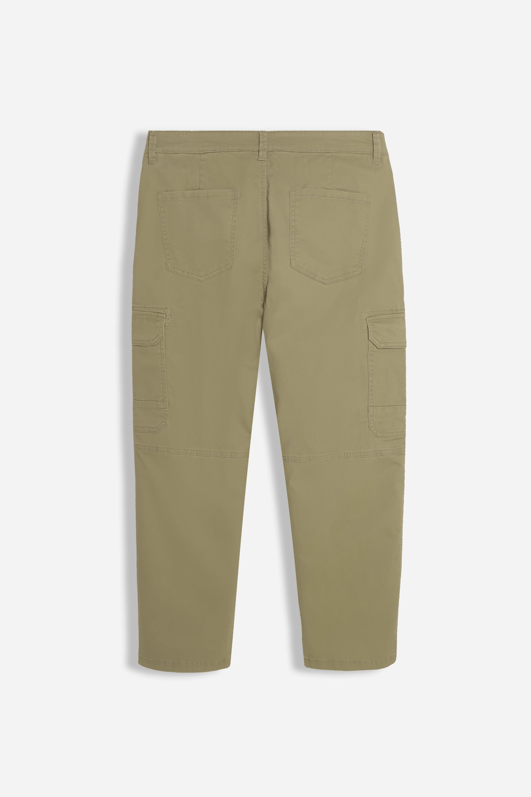 PANTALONE CON TASCONI LATERALI KAKI - Sonnybono