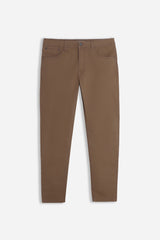 PANTALONE 5 TASCHE BASIC FANGO