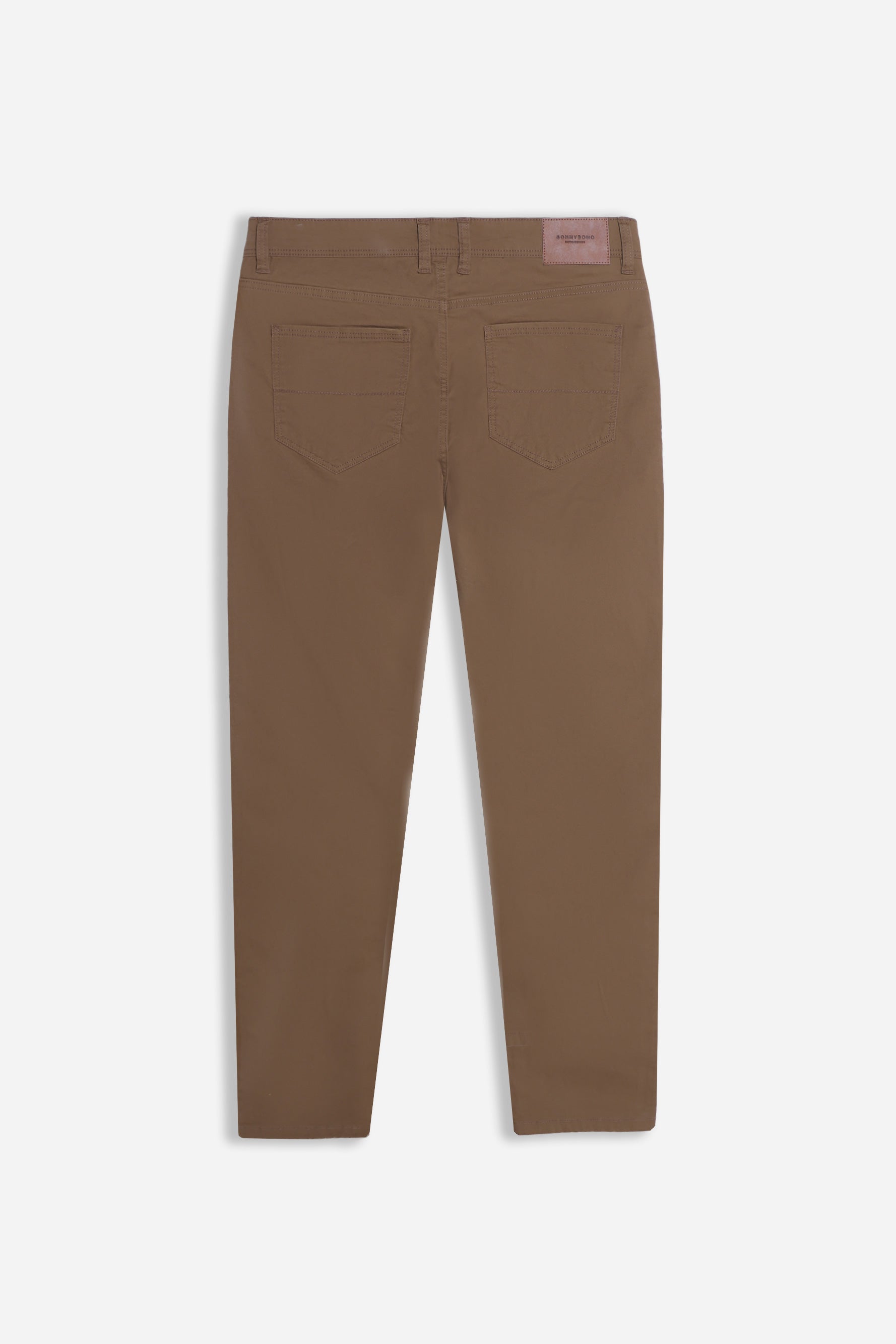 PANTALONE 5 TASCHE BASIC FANGO