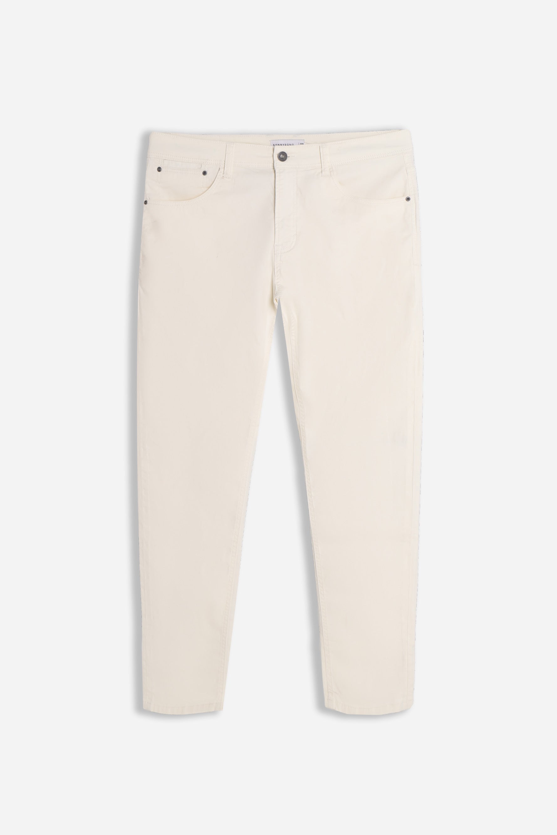 PANTALONE 5 TASCHE BASIC GESSO