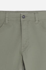 PANTALONE 5 TASCHE BASIC KAKI
