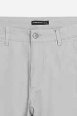 PANTALONE CHINOS COMFORT FIT GRIGIO CHIARO