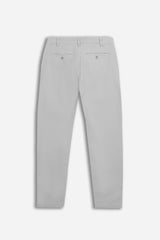 PANTALONE CHINOS COMFORT FIT GRIGIO CHIARO