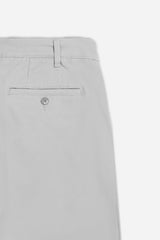 PANTALONE CHINOS COMFORT FIT GRIGIO CHIARO