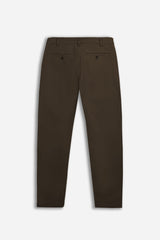 PANTALONE CHINOS COMFORT FIT TABACCO