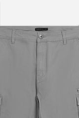 PANTALONE CARGO BASIC GRIGIO MEDIO